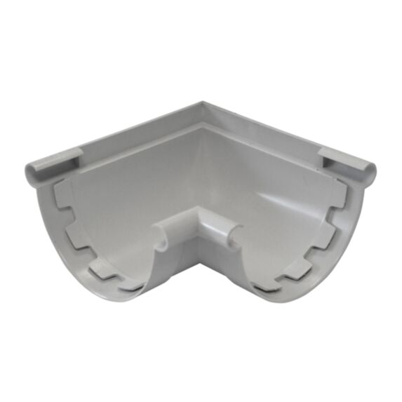 Angle à coller pour gouttière de 25 grise