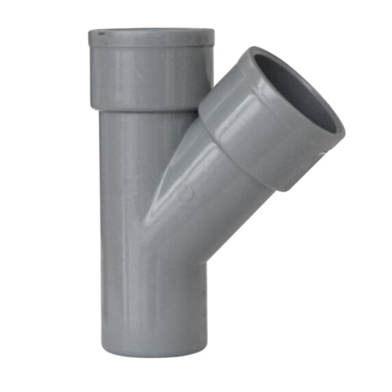 CULOTTE PVC 45° MÂLE FEMELLE Ø 32 mm