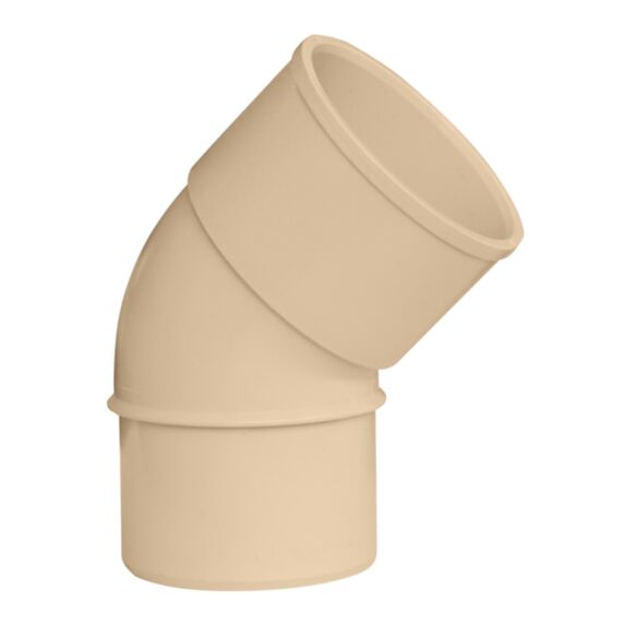 COUDE MF D50MM 45° SABLE