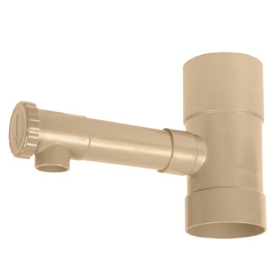 Récupérateur eaux pluviales Ø 80 mm coloris sable