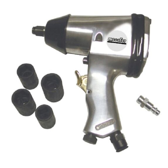 Clé à chocs + 4 douilles - MECAFER