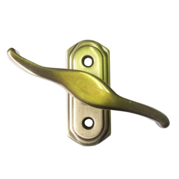 Crémone charleston laiton vieilli pour fenêtre - CHAINEY