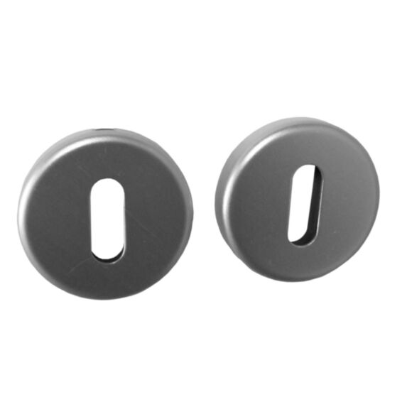 2 rosaces Thonon alu argent 50 mm - CHAINEY