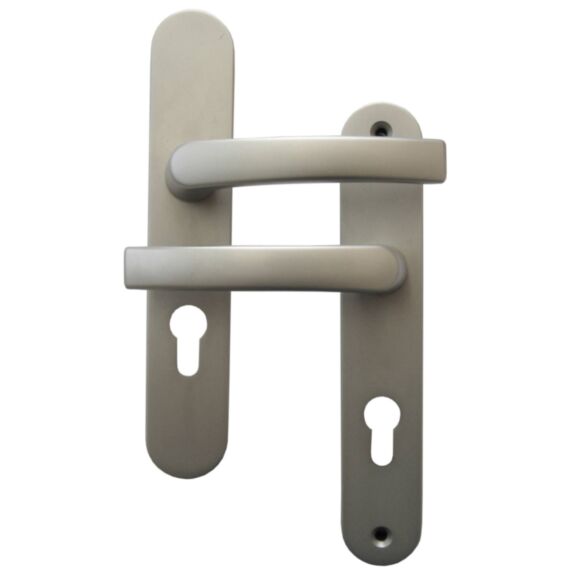 Poignées de porte à cylindre Petra Inox entraxe 195mm - CHAINEY