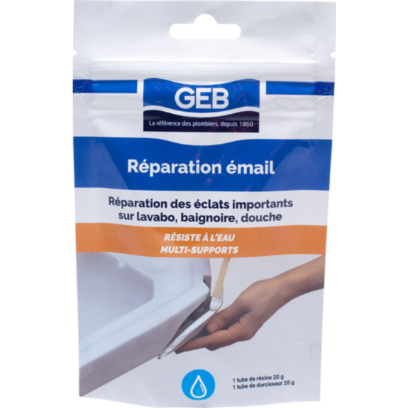 Réparation email  2 tubes 20 g / blister - GEB