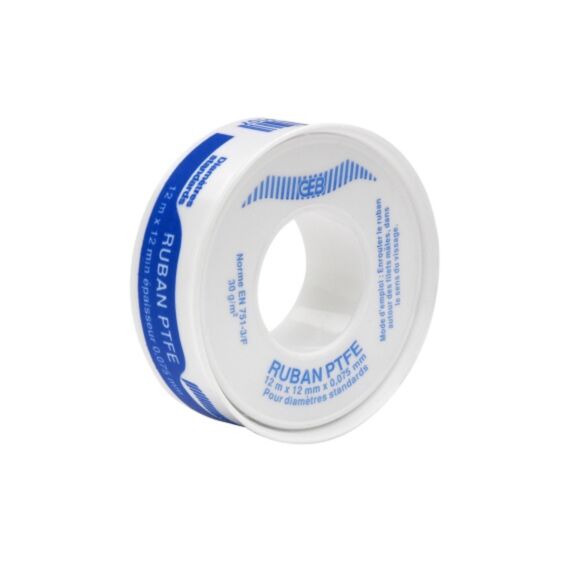 RUBAN D'ETANCHEITE PTFE std larg. 12mm 
