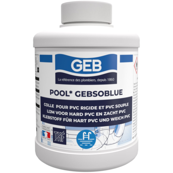 Pool GEBSOBLUE colle spéciale piscine boîte 500mL - GEB