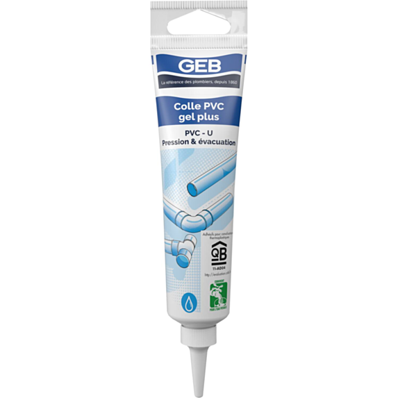 COLLE PVC GEL PLUS 50 ml tube pegboardable