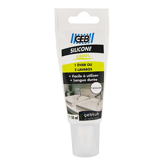 Mastic Silicone Emaille Transparent 50ml