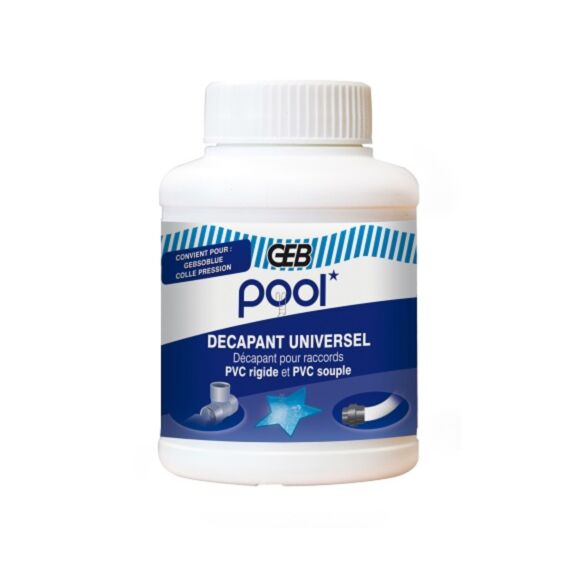 Décapant Universel Raccords et Tuyaux PVC 250ml