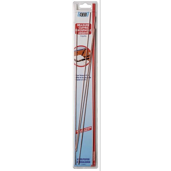Brasure fort cuivre phosphore argent - GEB