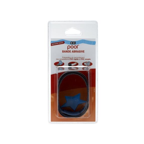 Bande Abrasive Métal, Tuyaux + Raccords PVC Grain 120 - GEB