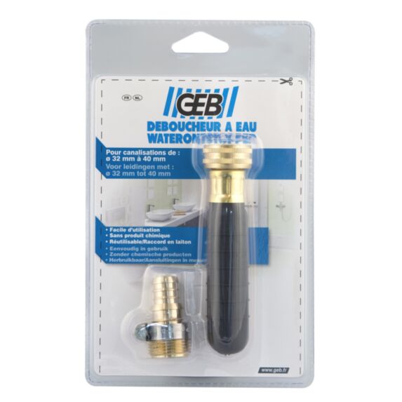 Déboucheur à eau Ø 32-40 mm - GEB