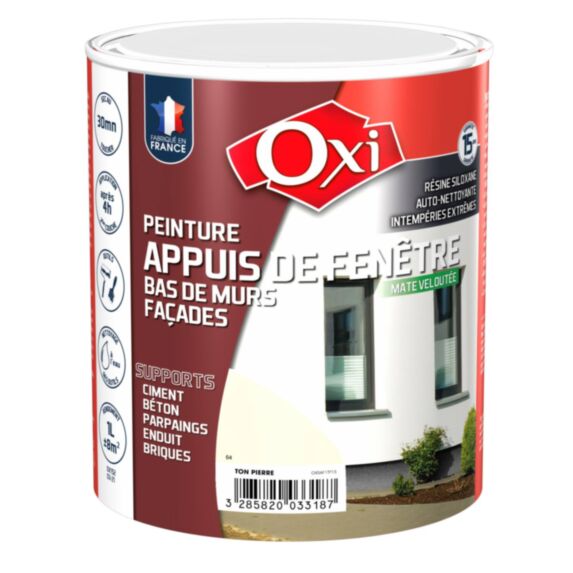 Peinture Appuis-Fenêtre 1L Ton Pierre - OXI