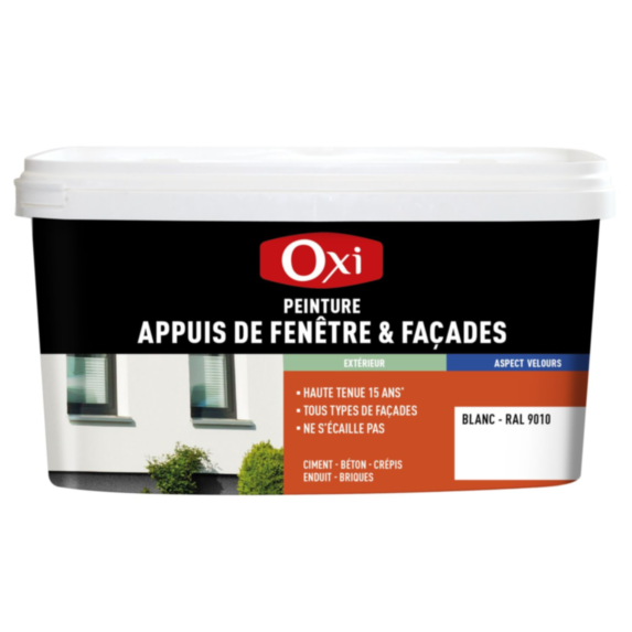 PEINTURE APPUIS-FENETRE GRIS ANTHRACITE RAL 7015 (2.5L)