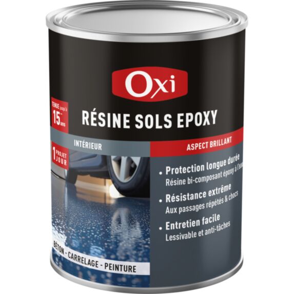 Résine transparente sol époxy 2L - OXI