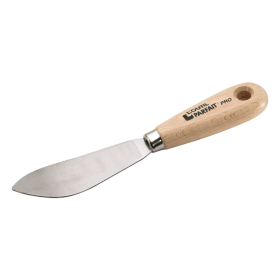 Couteau à mastiquer à lame courbe - L'OUTIL PARFAIT