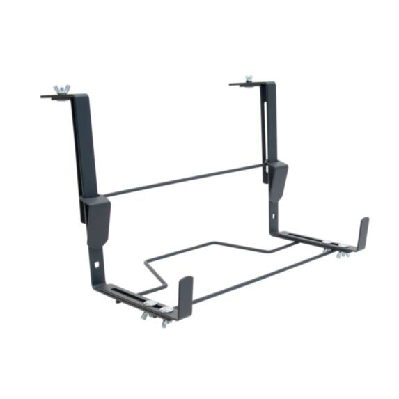 Support jardinière ergonomique fer plat anthracite 35x16-26cm - LOUIS MOULIN