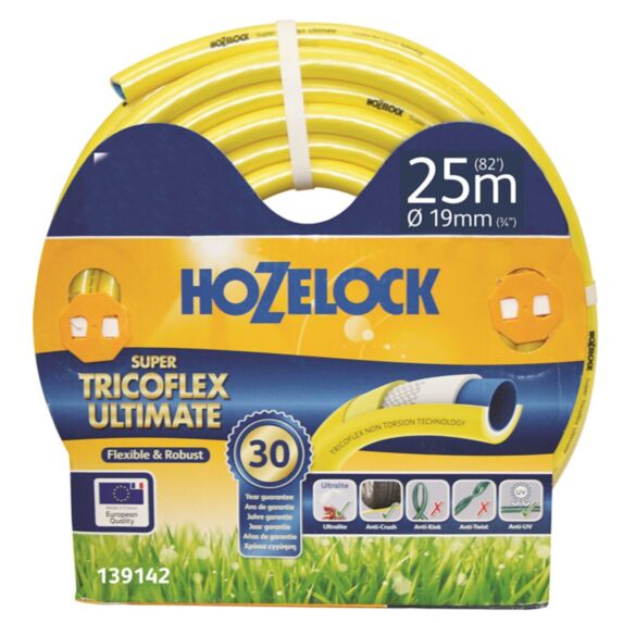 Tuyau arrosage Super Tricoflex Ultimate 25 m Ø19 mm - HOZELOCK