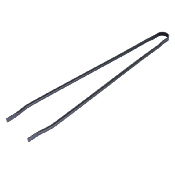 Pince de cheminée acier peint noir 57cm - SOMAGIC