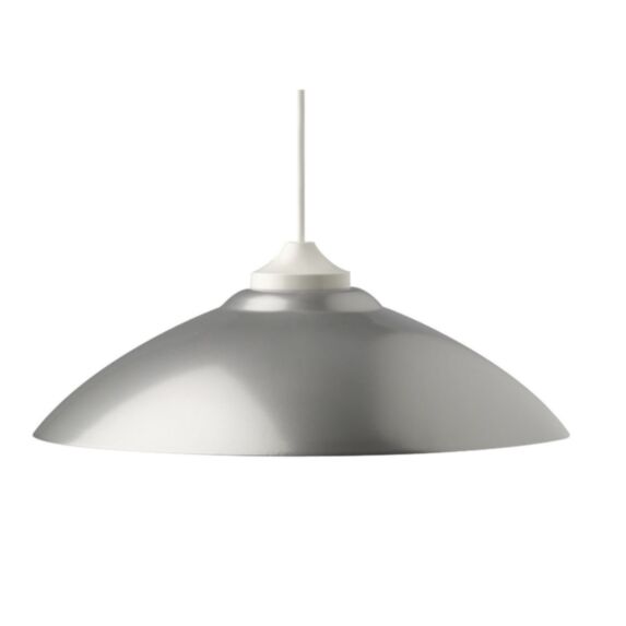 Suspension Basik 11x30x30cm 60W Gris - MATHIAS