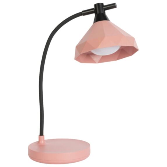 Lampe de bureau Poopy rose Ø12,5xH.30cm