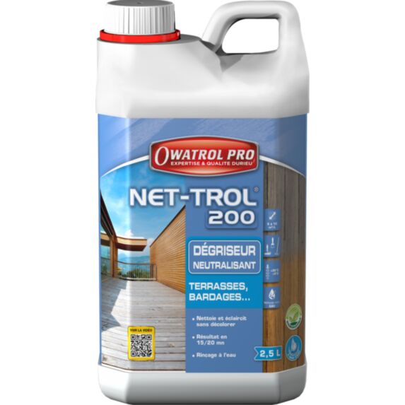 Dégriseur neutralisant Net-Trol 200 - 2,5L - OWALTROL