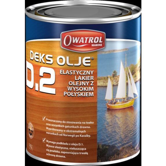 Vernis marine souple Brillant 1L- RUSTOL OWATROL