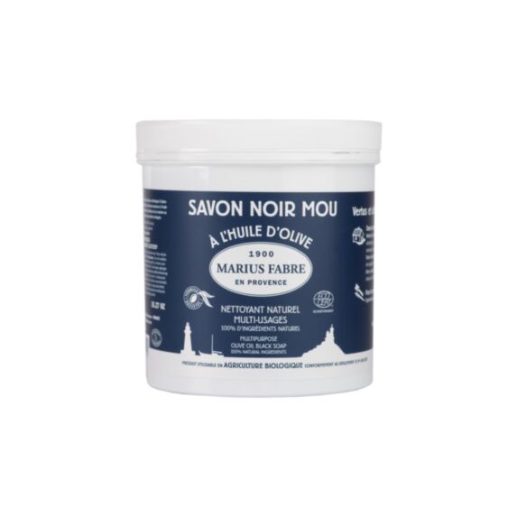 Savon noir à l'huile d'olive en pâte 1kg - MARIUS FABRE