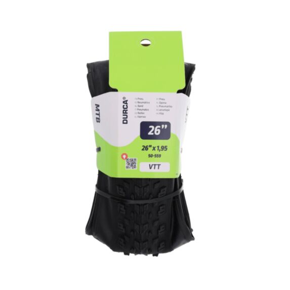 Pneu VTT 26x1,95 Tringles souples - DURCA