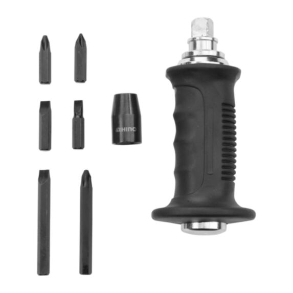 Tournevis à frapper réversible + 6 embouts  