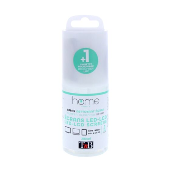 Gel de nettoyage écran 200ml + Tissu microfibre - T'NB
