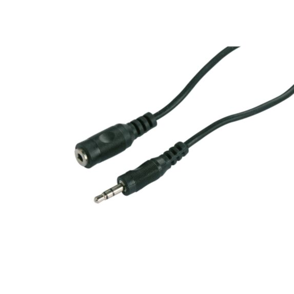 Cordon audio jack 3,5mm mâle/femelle - 5m - FPE