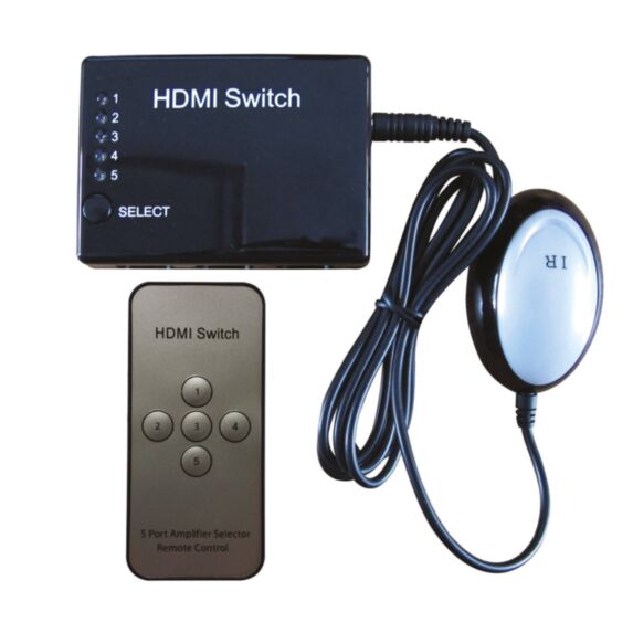 Boitier de commutation hdmi 5 entrées