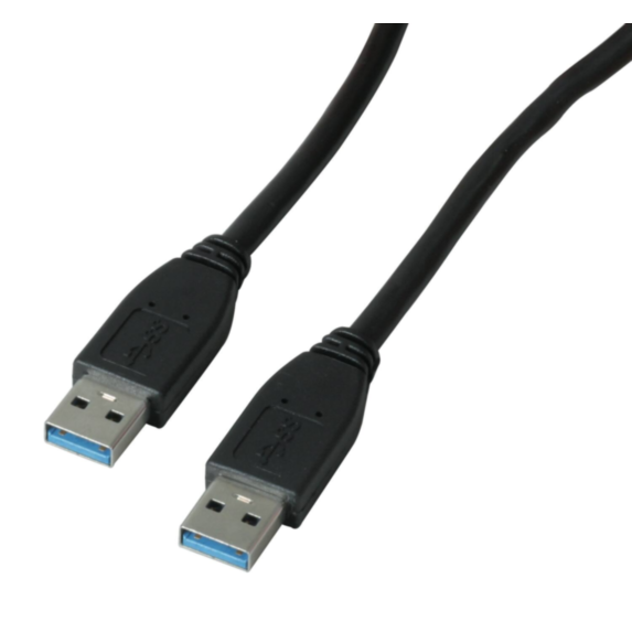 Câble USB type A mâle/A mâle 3.0 - 1,8m - FPE