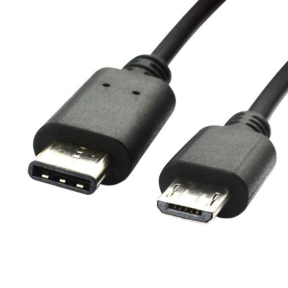 Câble USB type C mâle / micro USB mâle - 1m - FPE