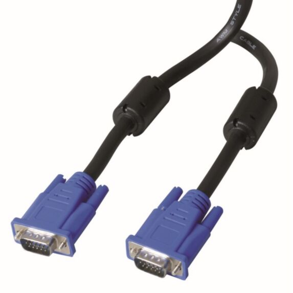 Cordon VGA mâle/mâle - 1,8m - FPE
