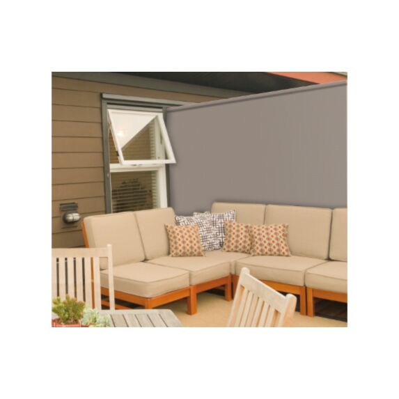 Brise vue 200g 95% 1 x 3 m taupe  - IDEAL GARDEN