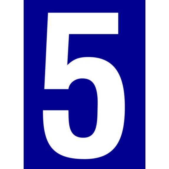 Chiffre numéro de rue 