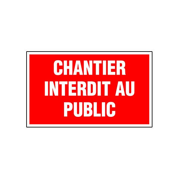 Plaque 330x200 mm rigide 