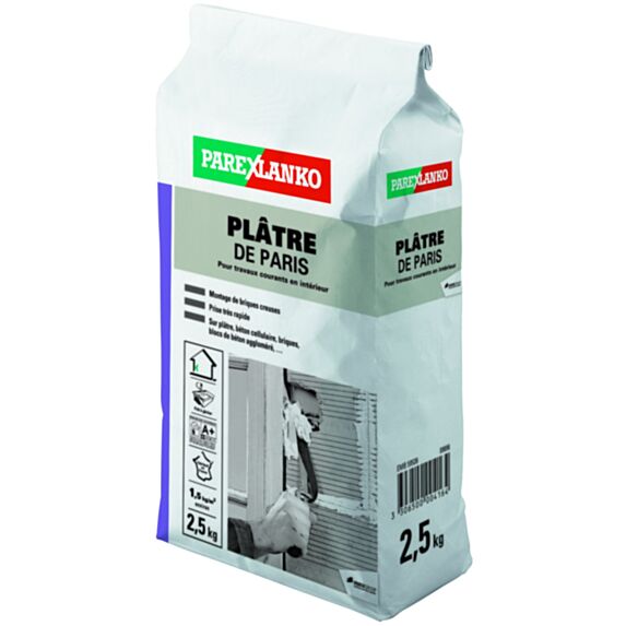 Plâtre de Paris 2,5kg - PAREXLANKO