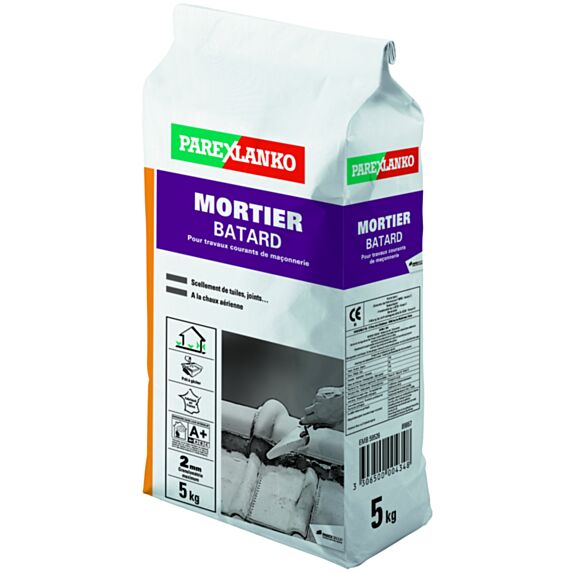 Mortier bâtard 5kg - PAREXLANKO