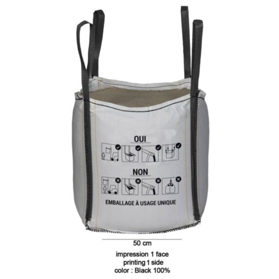 Eco chantier 1/4 de m3 charge max. 500kg