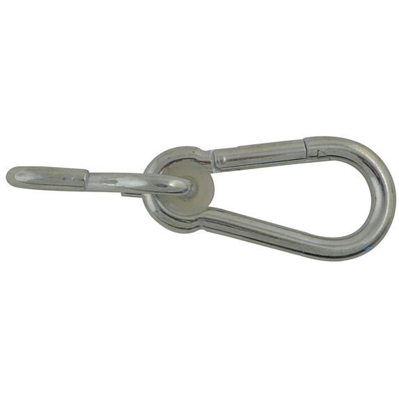 Mousqueton alpin a œil l:100mm + esse œil 8mm 