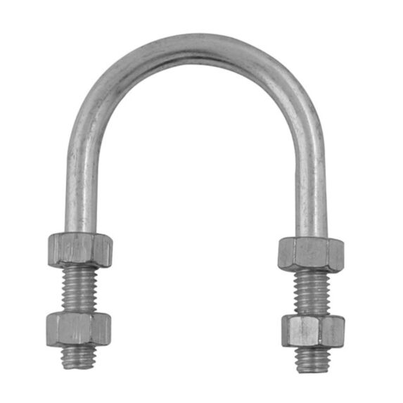 2  brides de fixation pour tubes AZ largeur :48mm m8 