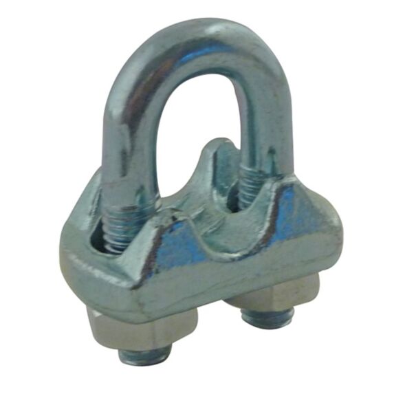 4 serre-cable etrier standard AZ ø5mm