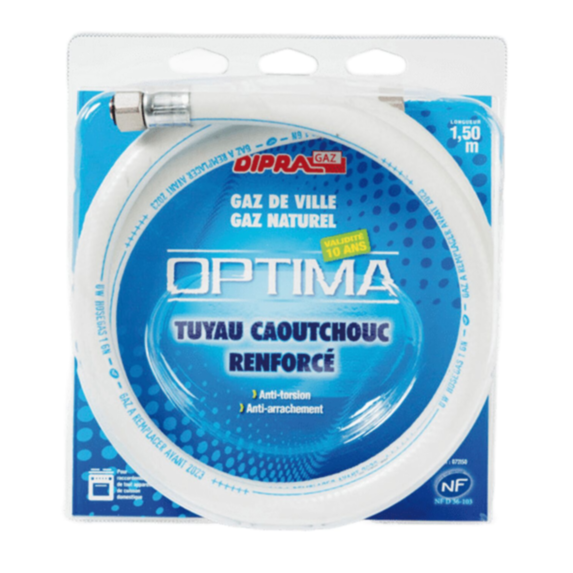 Flexible Gaz naturel 10 ans 2m