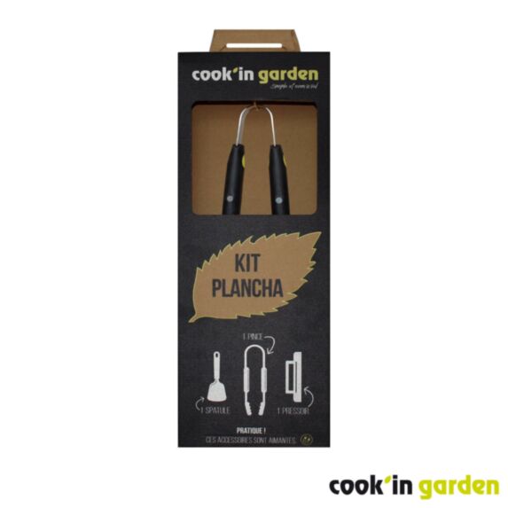 Kit plancha 3 ustensiles - COOK'IN GARDEN