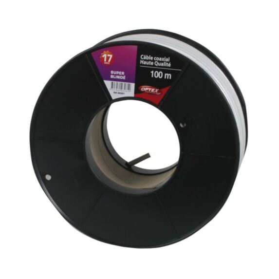 Câble coal blanc 17vatc 100 mètres - OPTEX