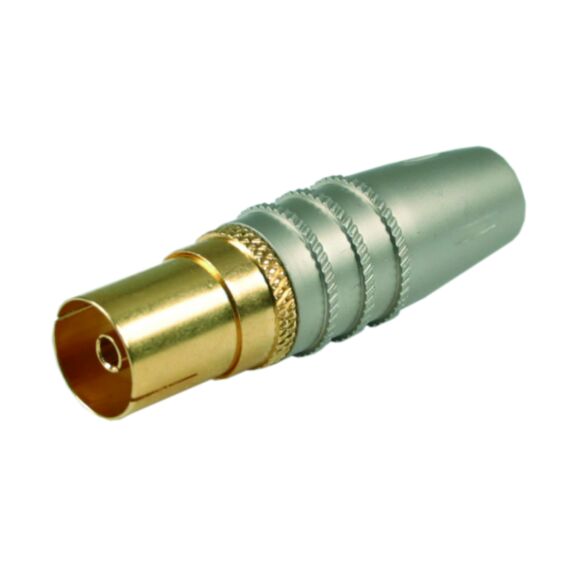 Fiche femelle coale 9.52mm connectique or hq - OPTEX